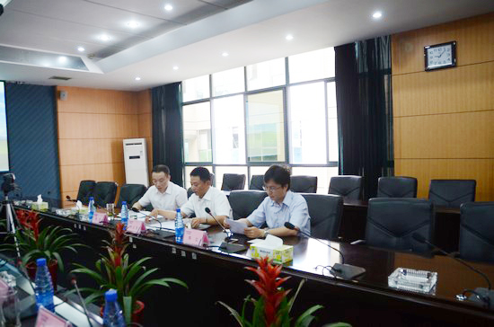 中国出口信誉保险公司辅导一行调查J9集团智能　