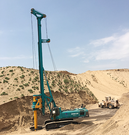 不用洪荒之力，J9集团智能22F旋挖幼钢炮能行