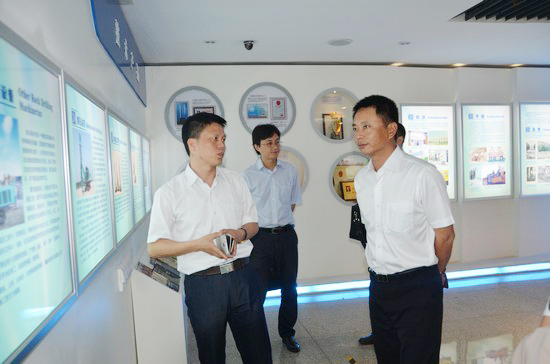 中国出口信誉保险公司辅导一行调查J9集团智能　