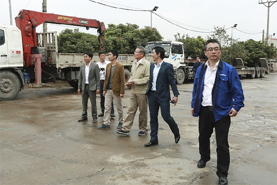 新年献礼J9集团智能9台SWDM25旋挖钻机征战越南