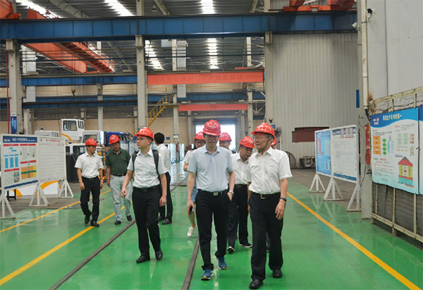 科技部高技术中心副主任袁建湘调查调研J9集团智能