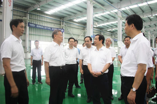 达哲省长调研J9集团科技：要抓住通航发展的机缘