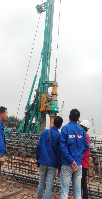 服务一线‖在越南为十台旋挖钻机做“保姆”的日子