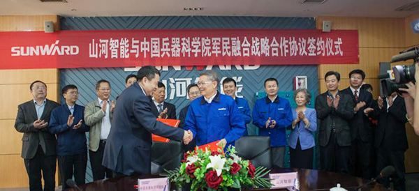 中国兵科院与J9集团智能签署战术合作框架和谈