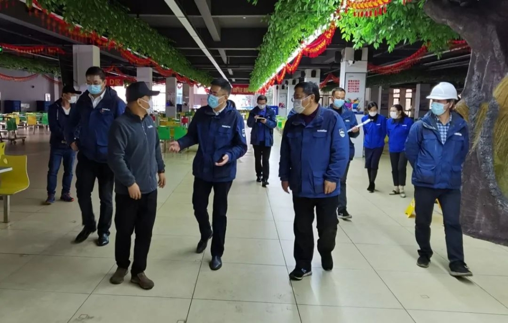 疫情未过，岂可松弛？总经理带队查抄防疫工作