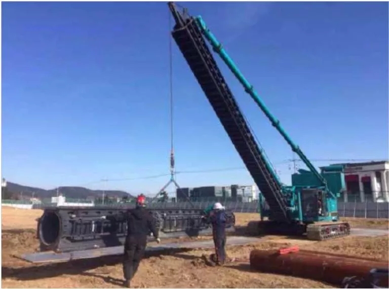 国产的高慢！J9集团智能SWCH600-125M全液压履带桩架