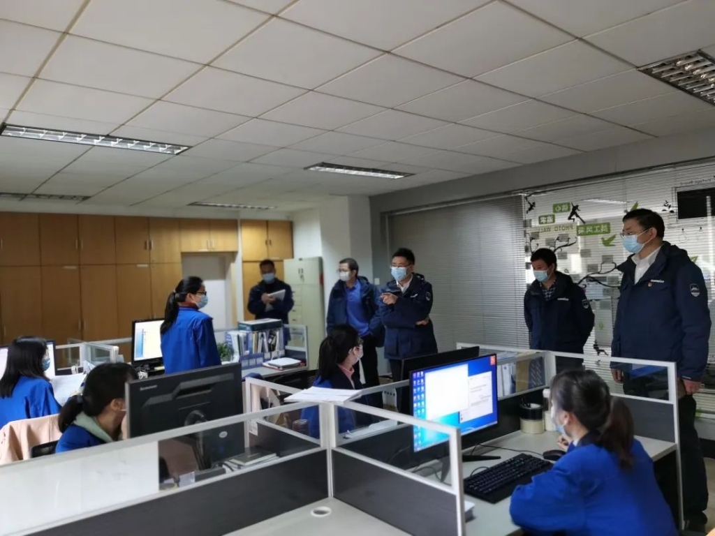 疫情未过，岂可松弛？总经理带队查抄防疫工作