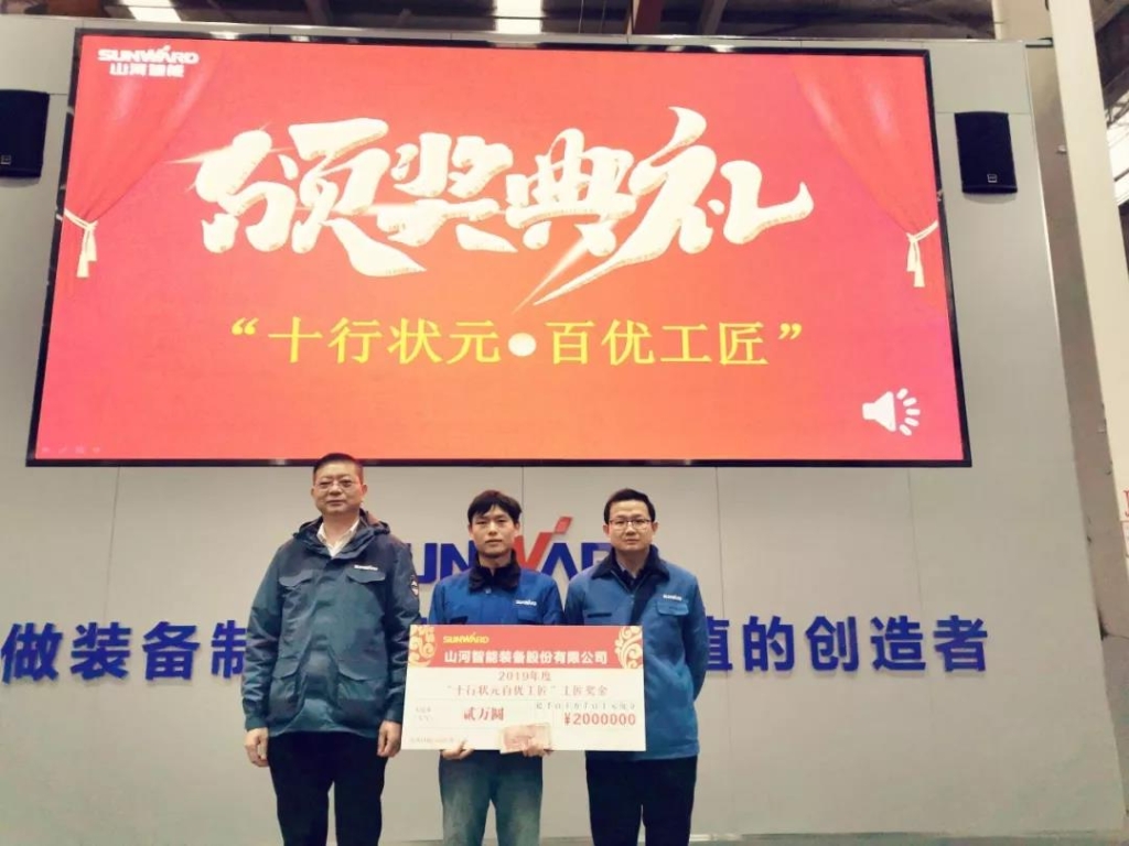 J9集团智能6万奖技工状元