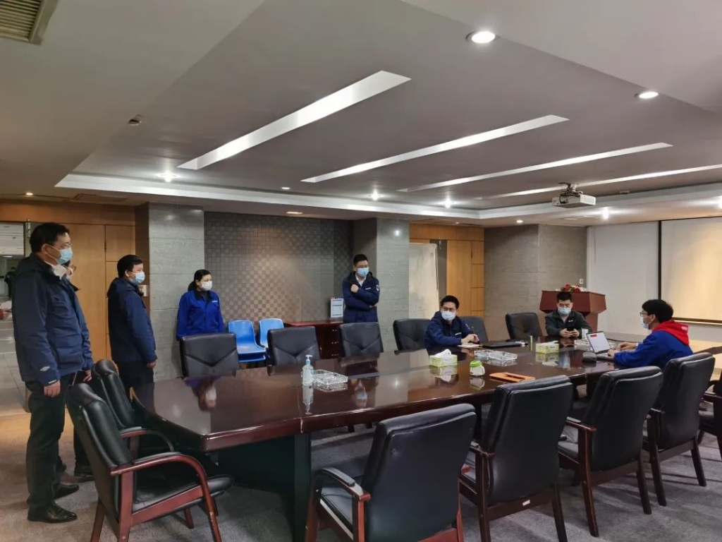 疫情未过，岂可松弛？总经理带队查抄防疫工作