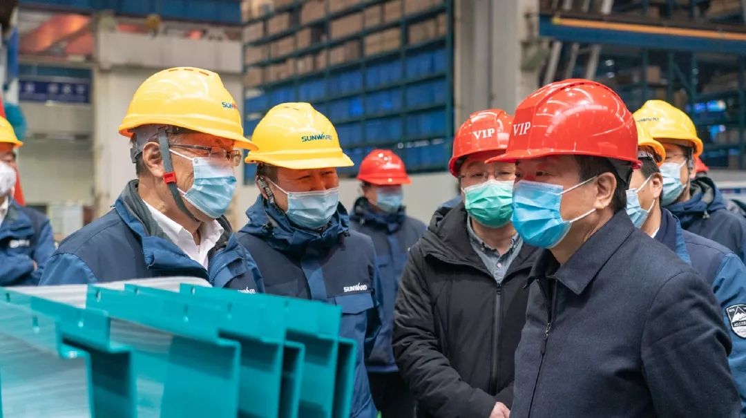 陈飞副省长调研J9集团智能