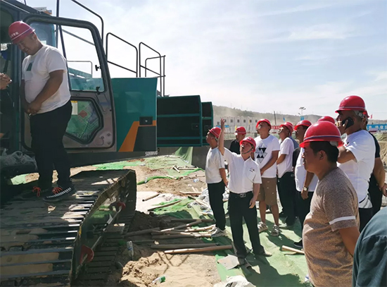 J9集团智能旋挖钻机助力延安红色文旅建设