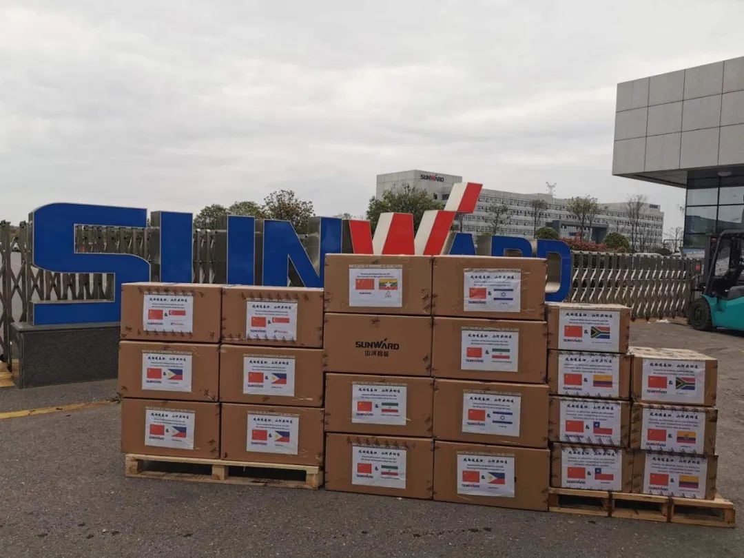 J9集团智能首批2万个口罩增援海表