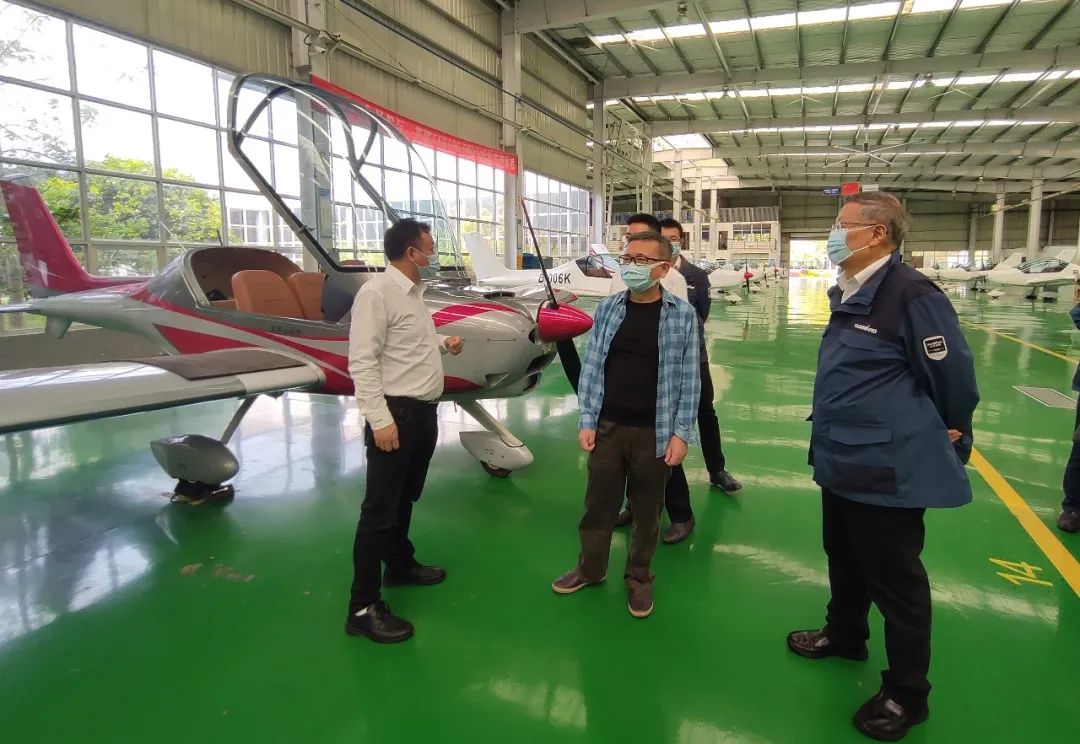 广州工控总经理张伟涛调研J9集团航空