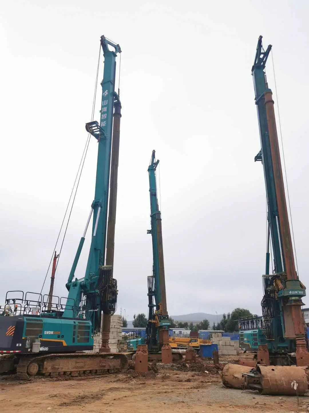 效能两倍于敌手！J9集团智能旋挖钻机大连扬威名