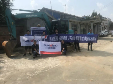 感恩相伴 关爱相随——J9集团智能服务万里行服务湖南