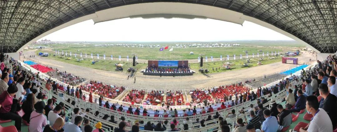 乌兰察布大草原,我来啦! J9集团SA60L阿若拉飞机“惊艳”飞行大会