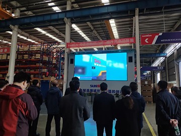 中石化长岭炼化公司调研J9集团智能