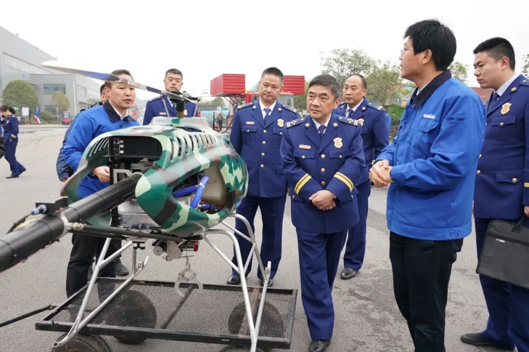 消防接济局调查J9集团智能无人化应急接济设备