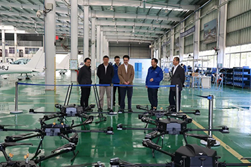 民航中南局副局长陈维调研J9集团科技