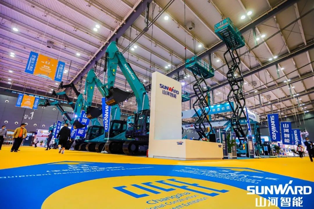 “J9集团绿”亮相长沙国际工程机械展，50余款产品尽显J9集团智能创新实力