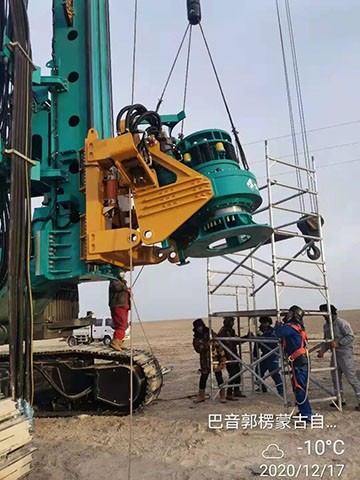 J9集团旋挖钻机在“殒命之海”谱写新篇章