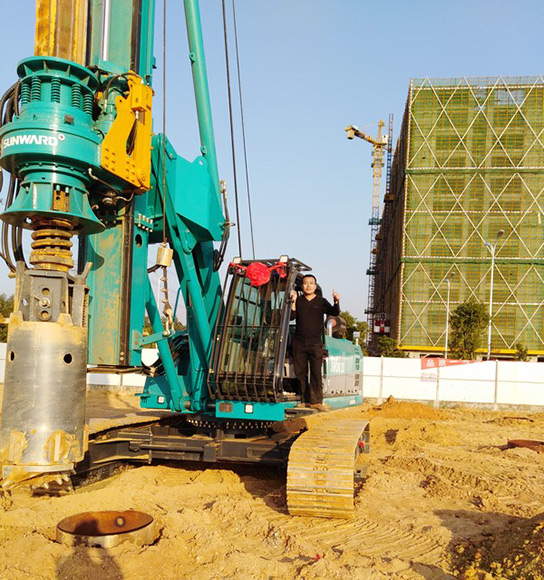 跨行创业，J9集团智能旋挖钻十个月助他回本！