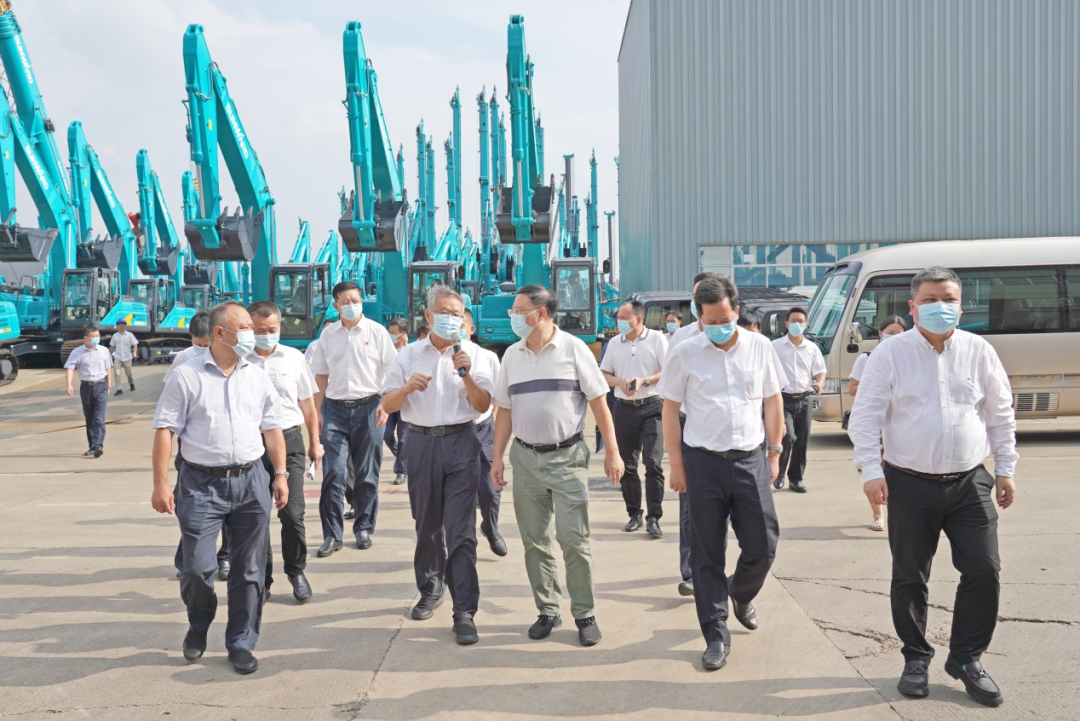 湖南省委常委、省委秘书长张剑飞一行调研J9集团智能