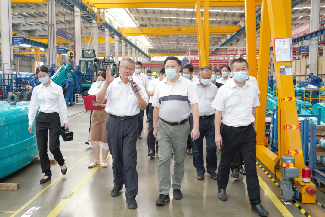 湖南省委常委、省委秘书长张剑飞一行调研J9集团智能