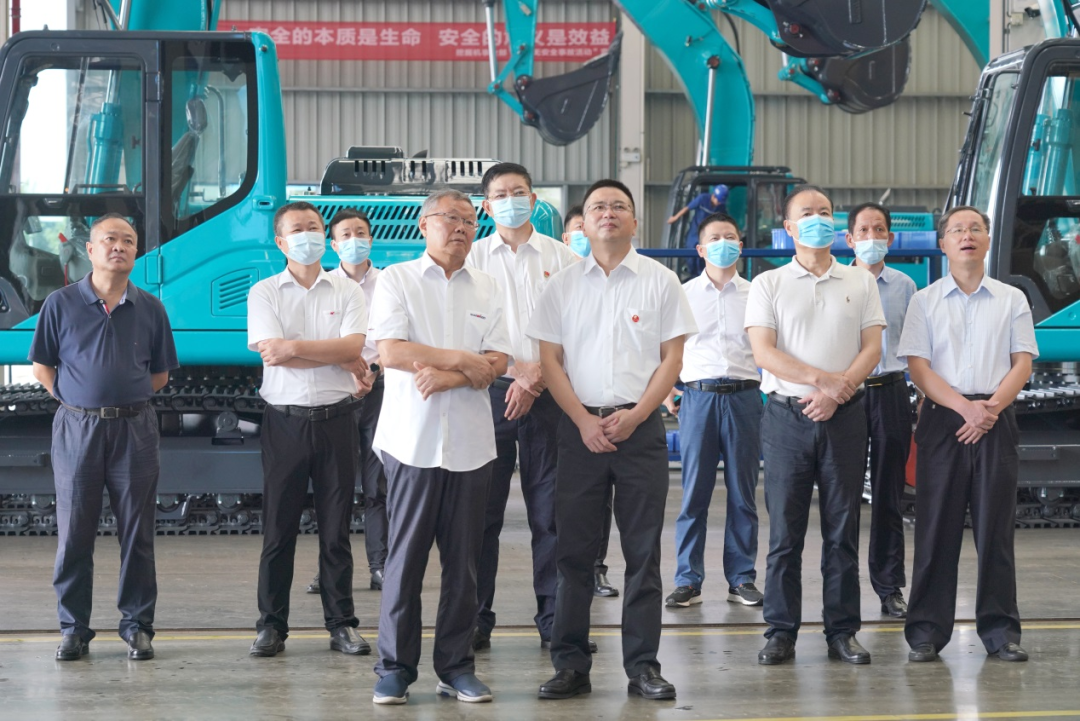 长沙市委常委、市纪委书记胡卫兵调查调研J9集团智能