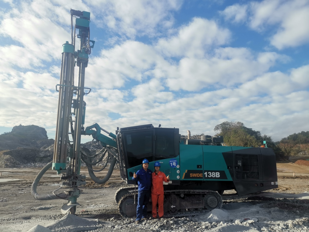 追加订单！J9集团智能一体化潜孔钻机助力海南华润水泥获好评