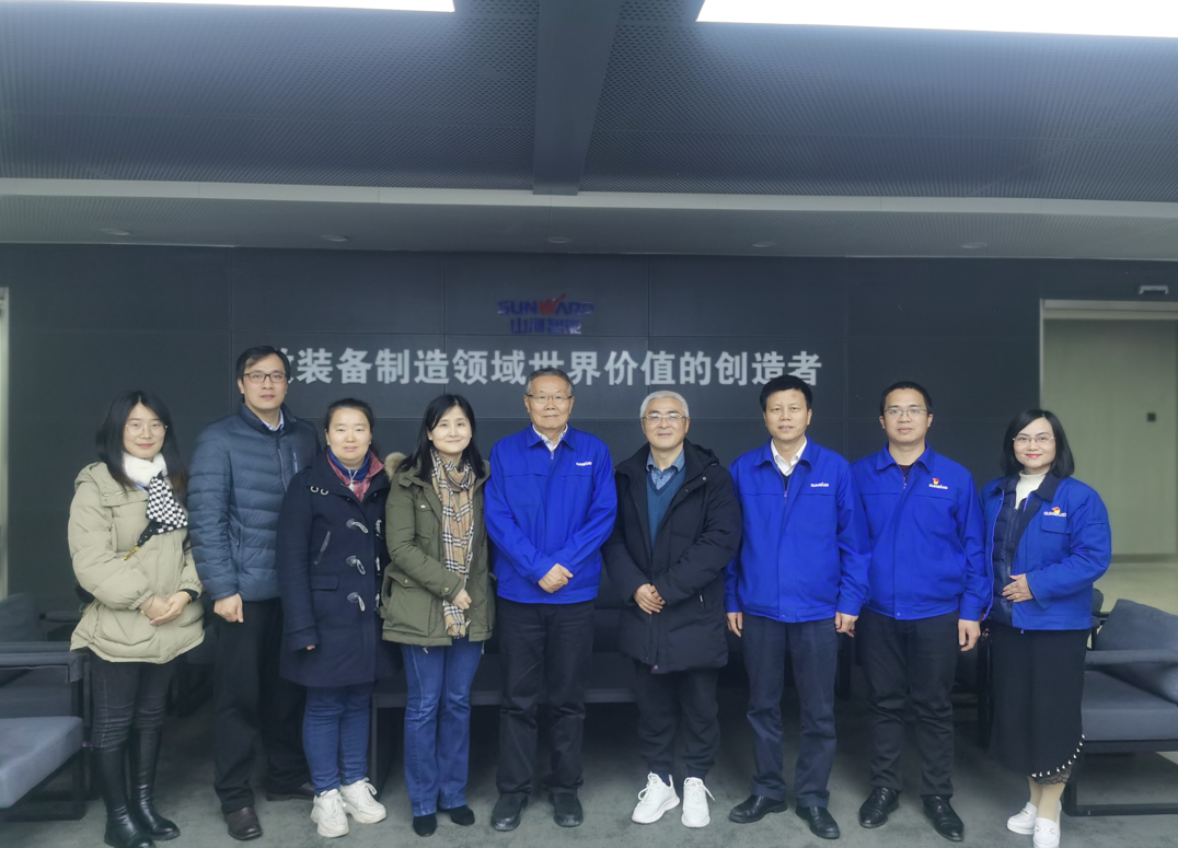 湖南省人为智能学会秘书长陈爱斌一行调查调研J9集团智能