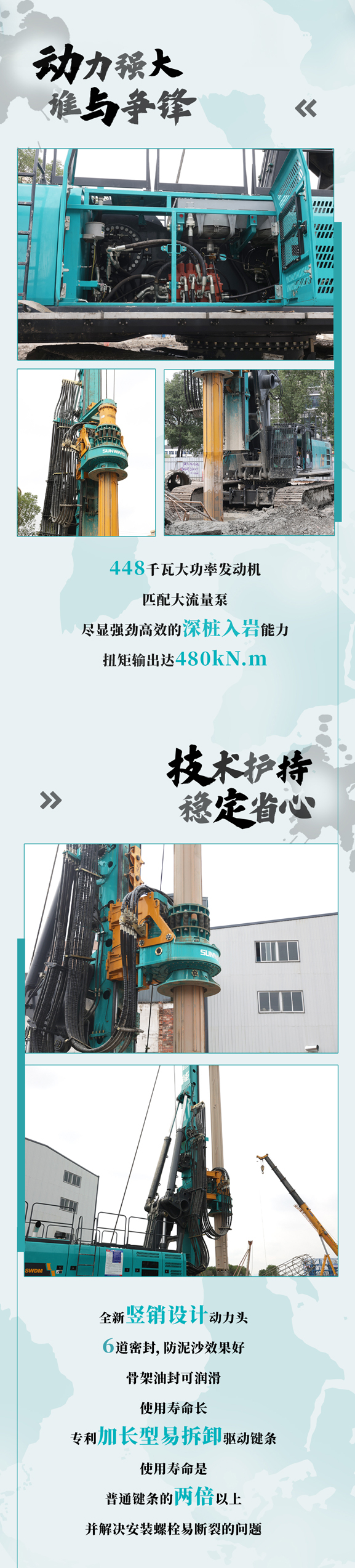 一图读懂 | 全球最大后倒桅旋挖钻机王者来临