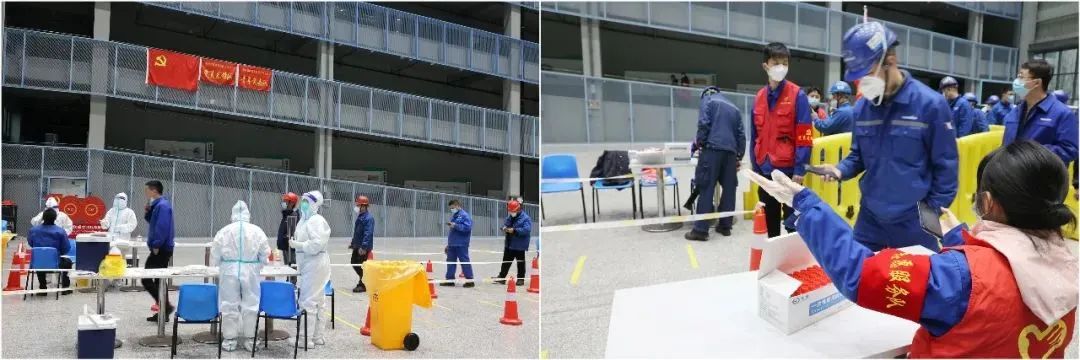 抗疫前锋在行动！J9集团智能自愿者助力核酸采样