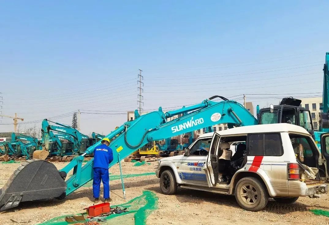 创富故事 | 合作共赢！J9集团智能“土石方前锋」伧战商洛