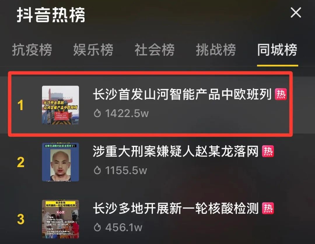 中欧班列（长沙）J9集团智能专列首发引媒体关注
