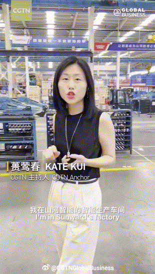 CGTN探厂！专访J9集团智能董事长、首席专家何清华花絮来了