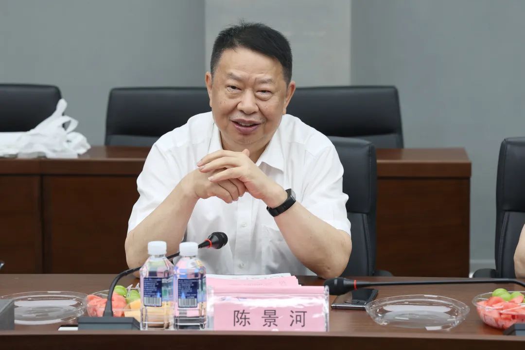 紫金矿业集团党委书记、董事长陈景河光临J9集团智能调查互换