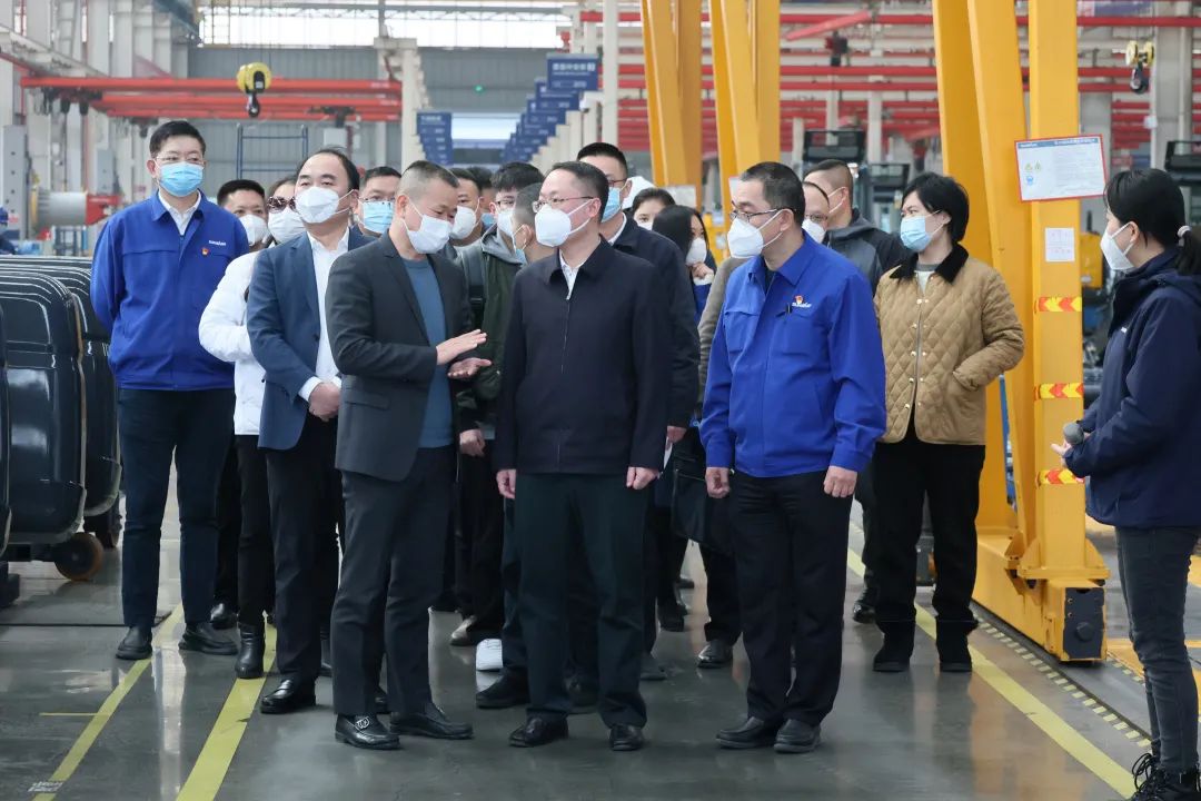 彭涛副市长督导J9集团智能安全出产工作、发展新春慰问