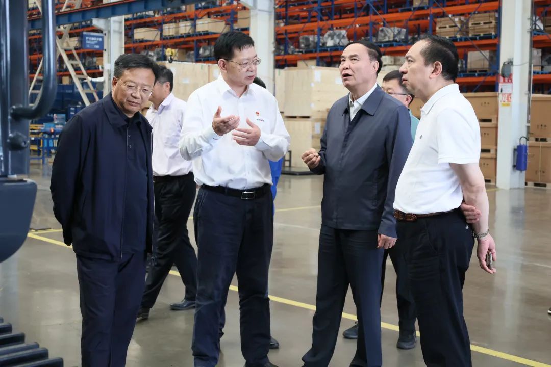 李文荣调研J9集团智能