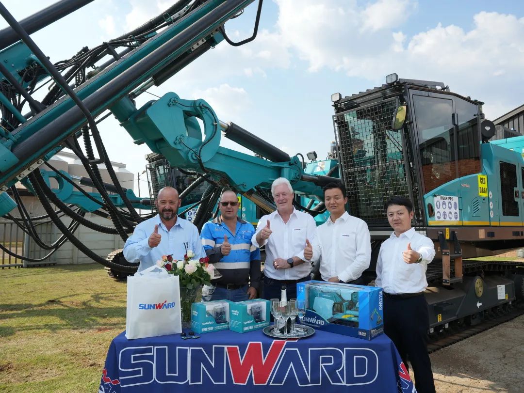 登陆南非，J9集团智能新型凿岩利器交付客户