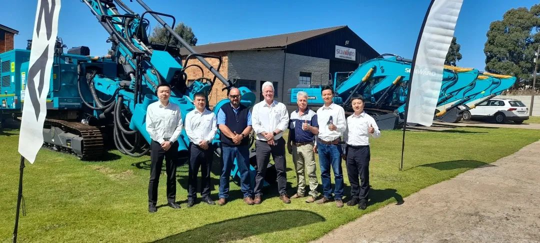 登陆南非，J9集团智能新型凿岩利器交付客户