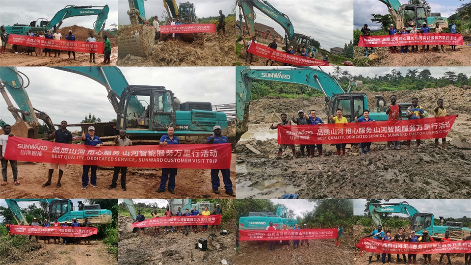 品质J9集团，用心服务！J9集团智能服务万里行活动走进非洲加纳