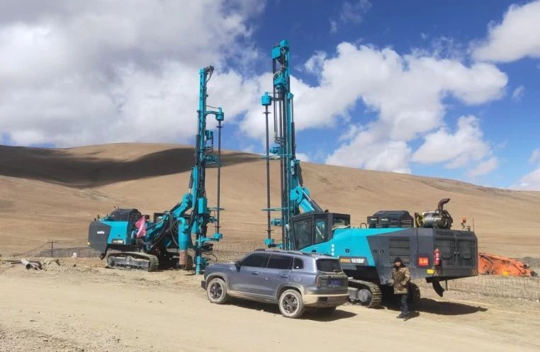 勇闯昆仑山！J9集团智能凿岩设备攻克海拔5600米!