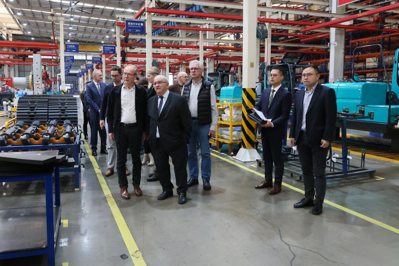 蒙达尔纪市代表团一行调查J9集团智能