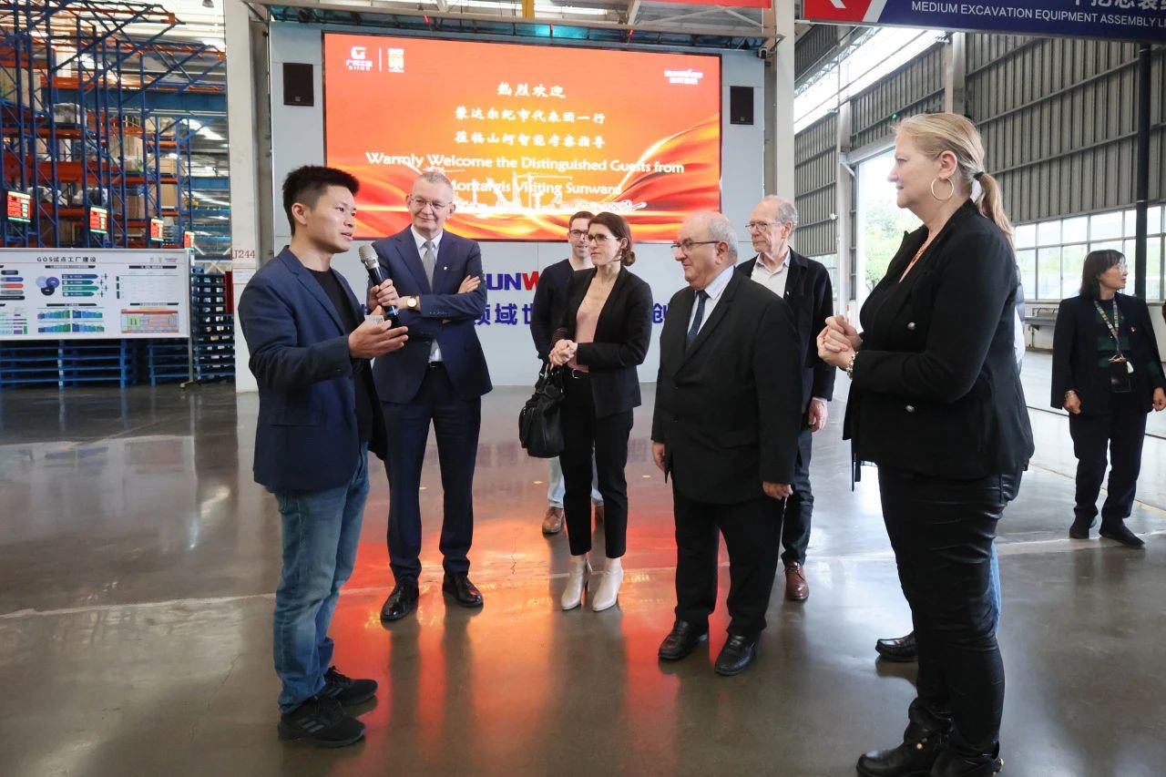 蒙达尔纪市代表团一行调查J9集团智能