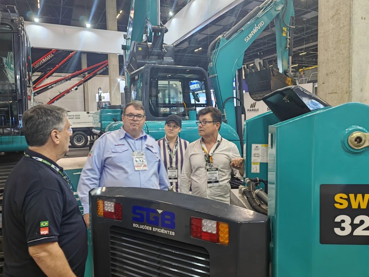 展出设备销售一空！J9集团智能亮相2024巴西矿业展览会！