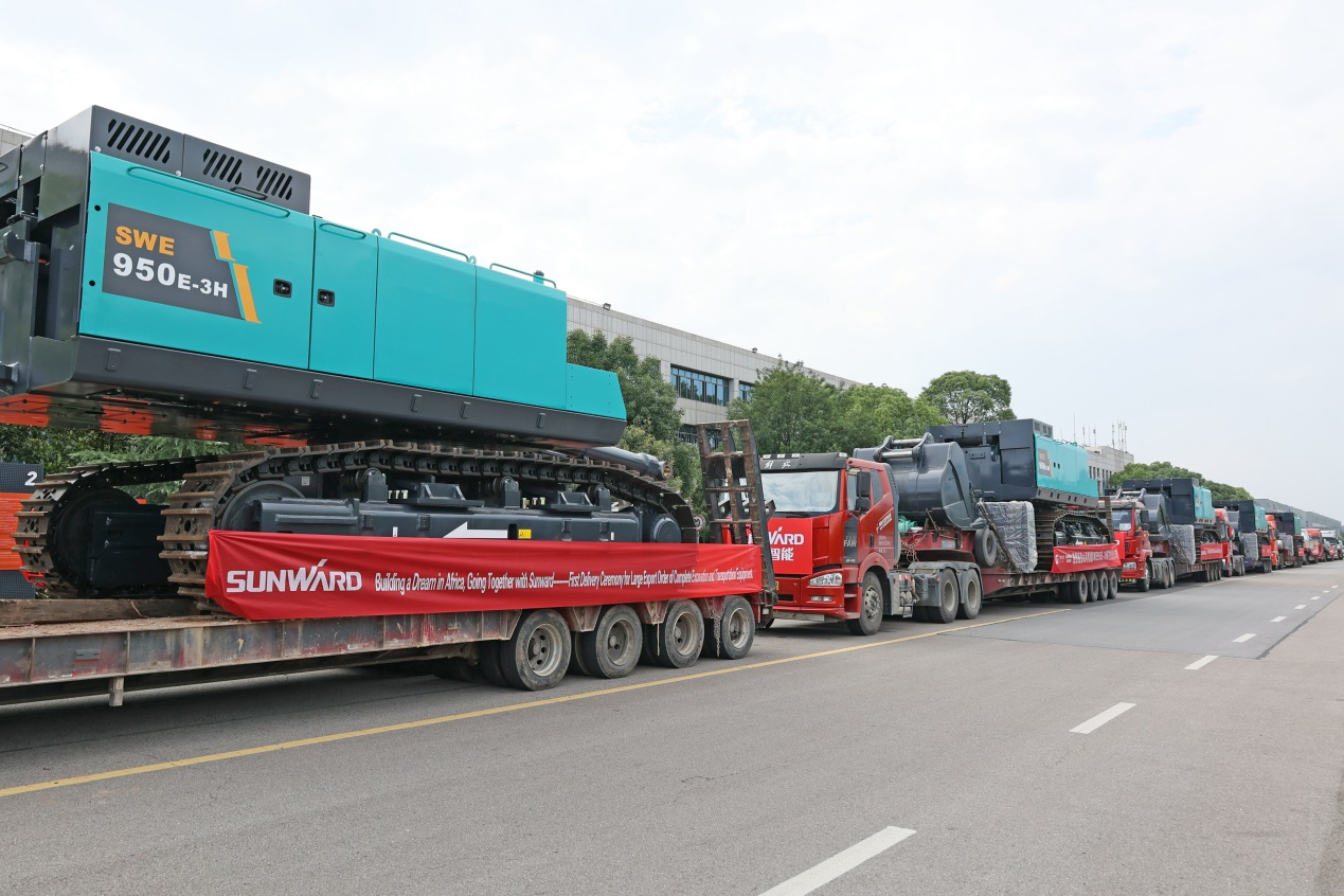 超亿元订单批量发货 J9集团智能筑梦非洲再结硕果