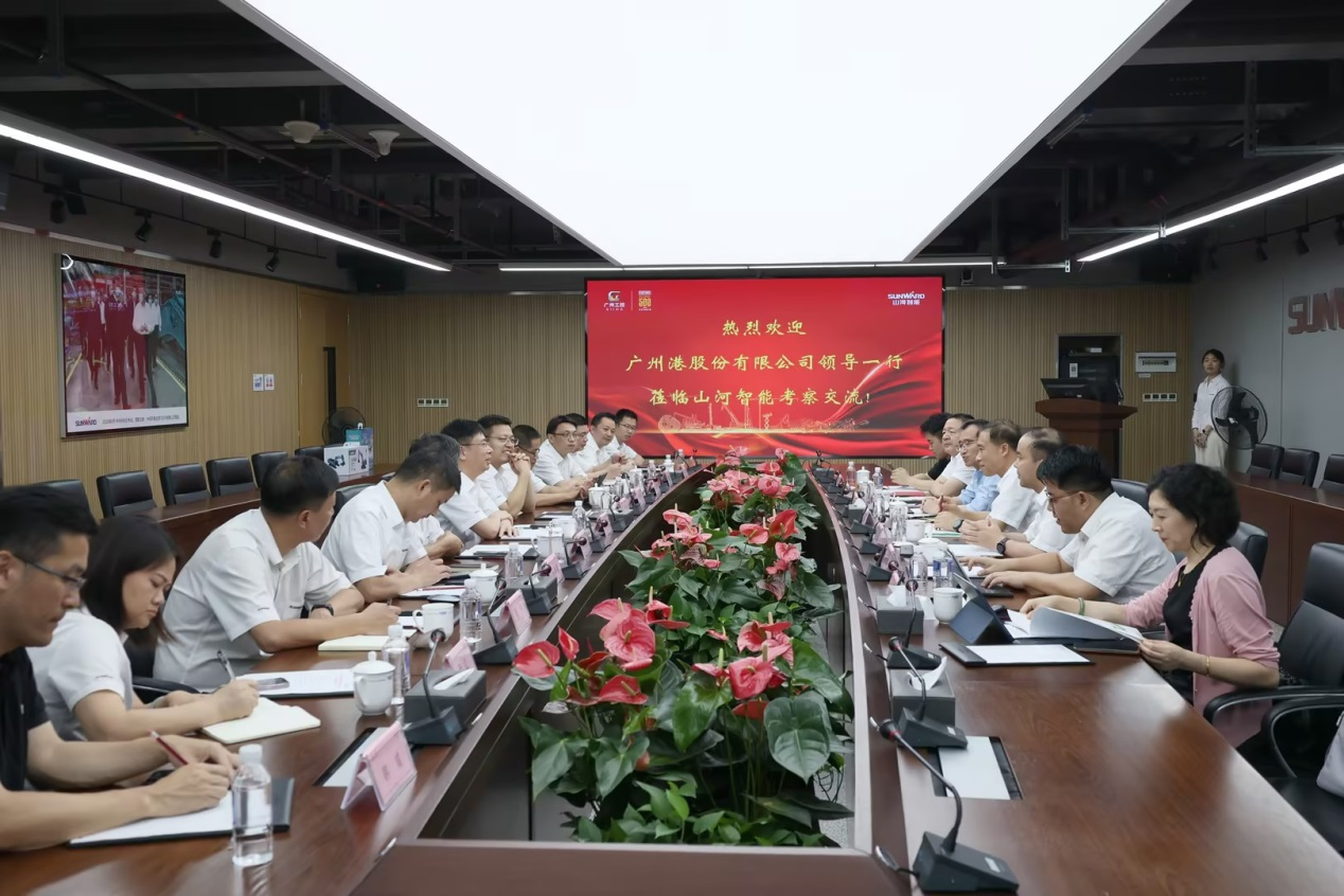 深入互换合作！广州港李明忠副总经理率队光临J9集团智能调查互换！