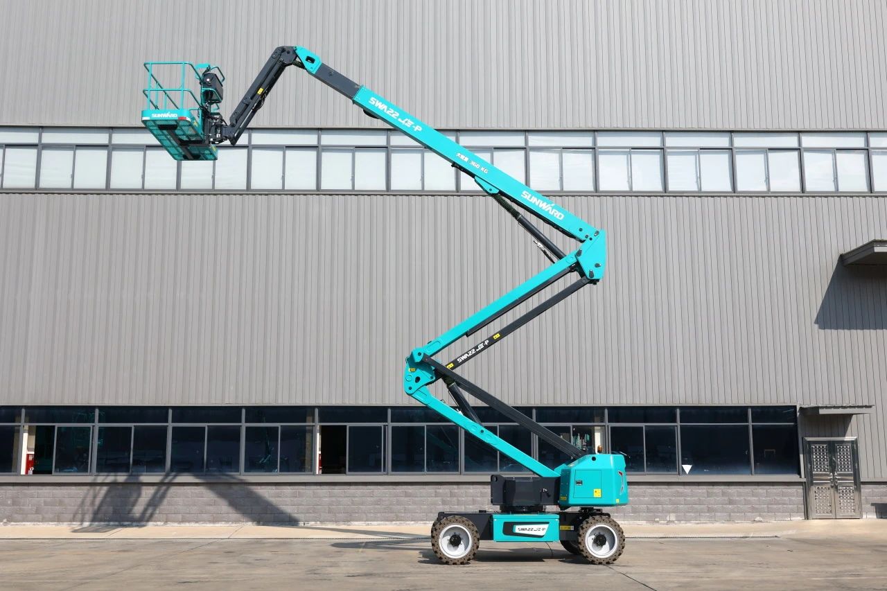 高靠得住、高安全、高机能！J9集团智能新一代P系列电动臂式高空作业平台成功下线