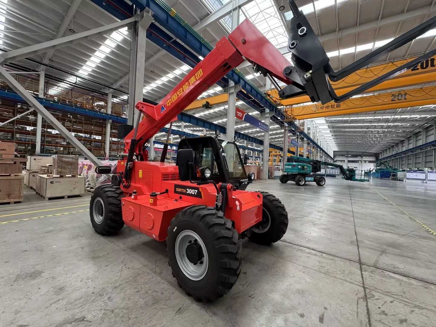 应运而生，“急”快响应！J9集团智能伸缩臂叉装车进军应急接济领域